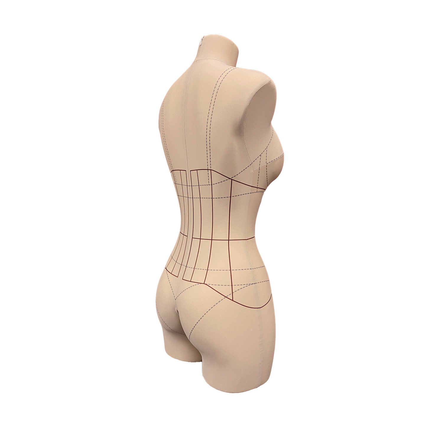 Soft tailor’s dress form Penelope, Light set