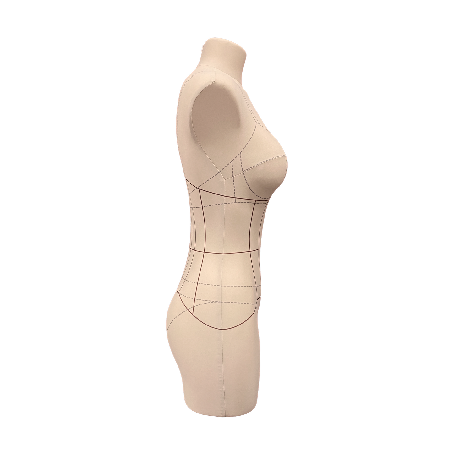 Soft tailor’s dress form Penelope, Light set