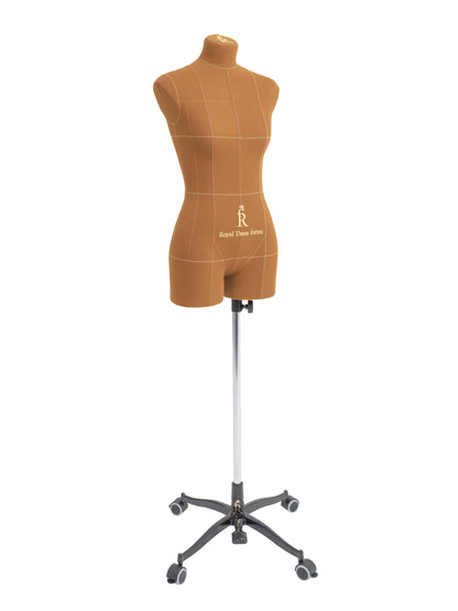 Soft tailor’s dress form Monica, Light set