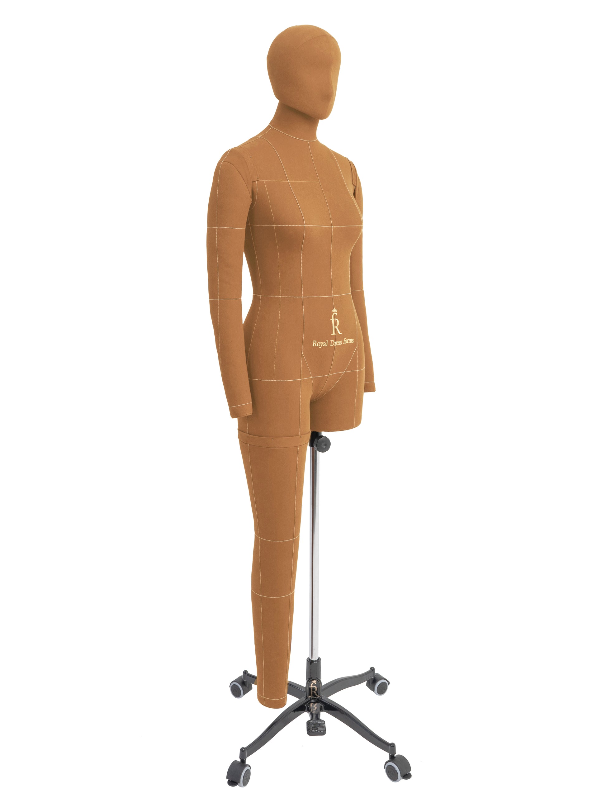 adjustable mannequin dress form DE-LIANG Female Dressmaker Pinnable Torso with Soft Arm for Pattern Making & Fashion Design SIZE 82 + Left Arm / Black it allows for effortless dressing Adjustable female mannequin dress form