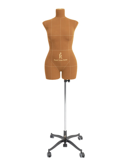 Soft tailor’s dress form Monica, Light set