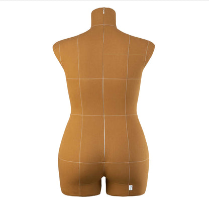 Soft tailor’s dress form Monica, Light set