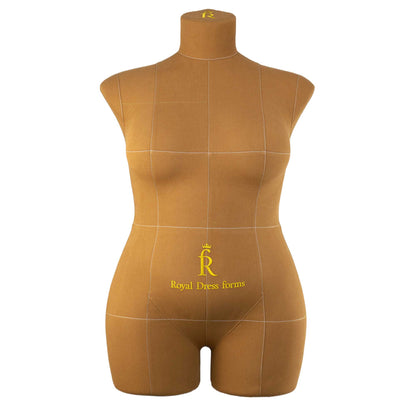 Soft tailor’s dress form Monica, Light set