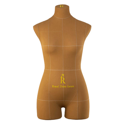 Soft tailor’s dress form Monica, Light set