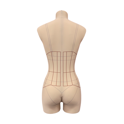 Soft tailor’s dress form Penelope, Luxe set.