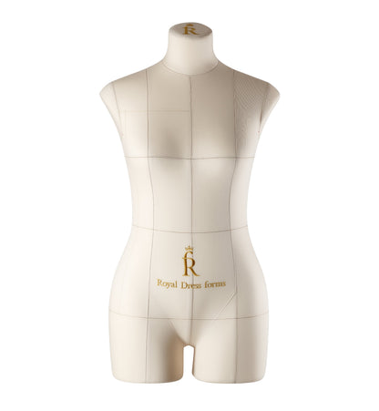 Soft tailor’s dress form Monica, Light set
