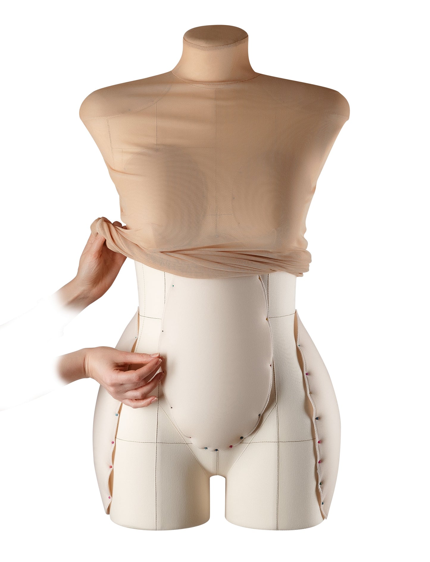 Padding Fitting System for soft tailor’s dress forms