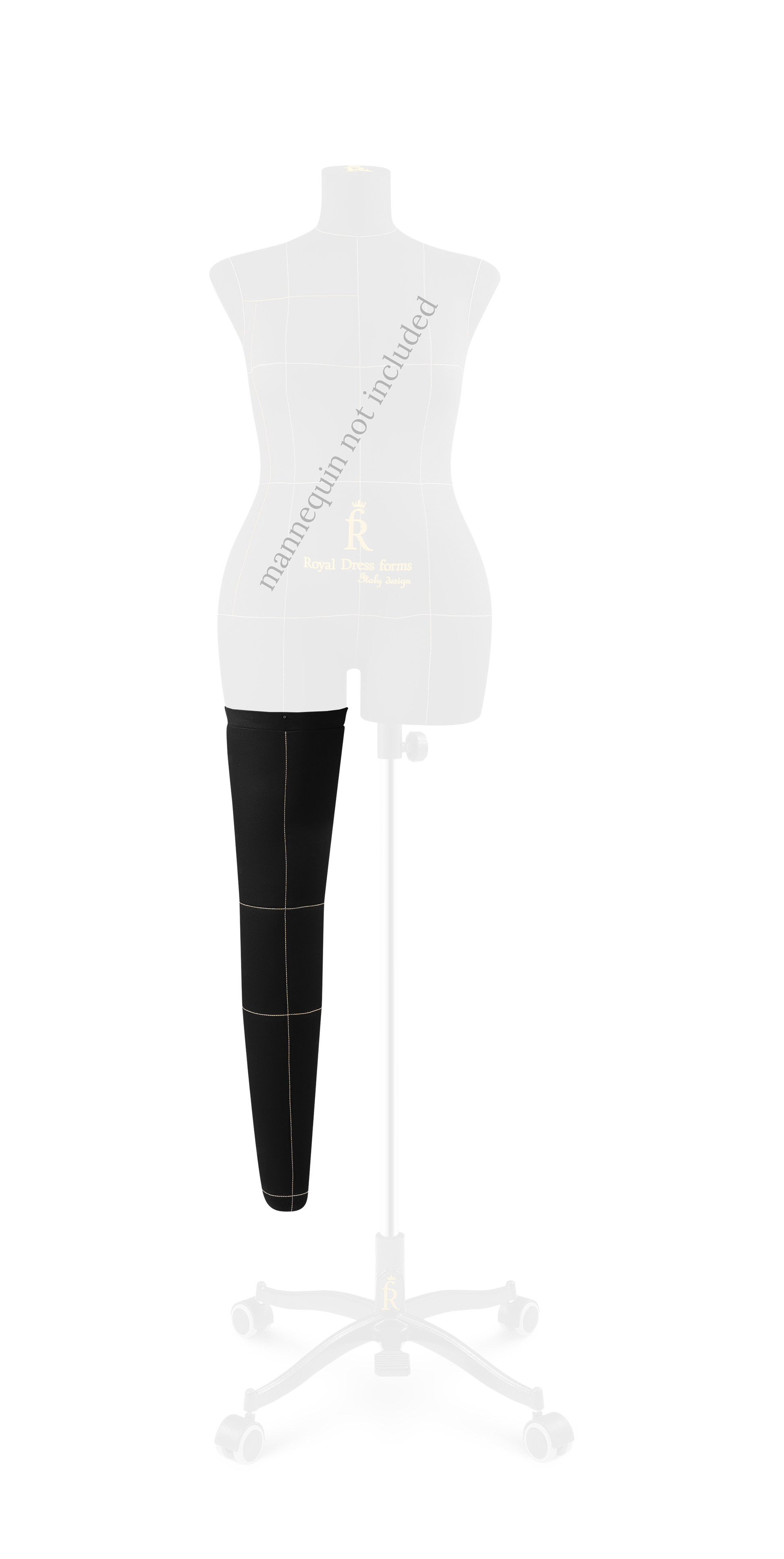 Right Leg for Professional Soft Tailor Mannequin Sewing Monica Royal Dress forms Global Right Leg for Professional Soft Tailor Mannequin Sewing Monica Royal Dress forms Global